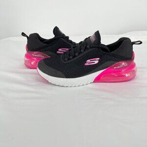 Skechers /Woman's/Stratus/Sparkling Wind/Skech Air/Memory Foam /‎ Black/Hot Pink